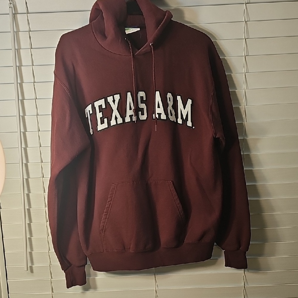 Womens Texas A&M Fleece Hoodie Maroon Size Medium